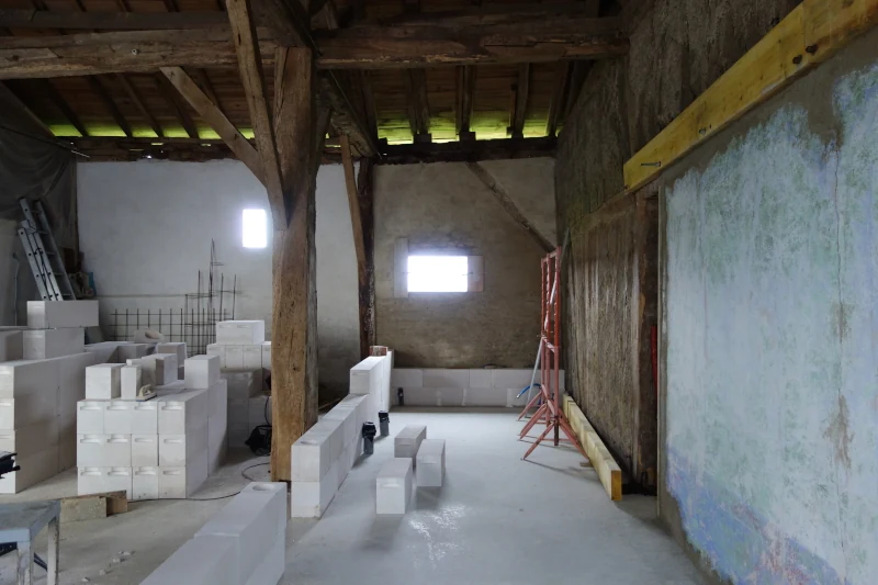 Une image montrant la gestion du chantier.