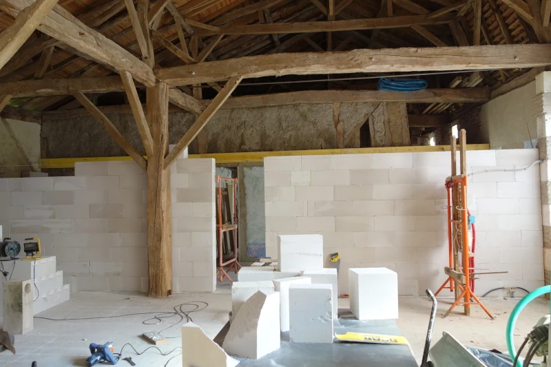 Une image montrant la gestion du chantier.