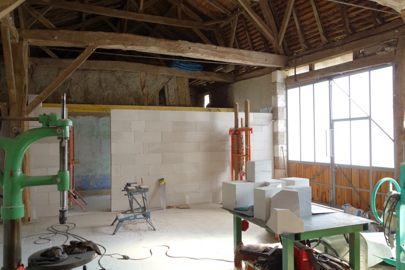 Une image montrant la gestion du chantier.