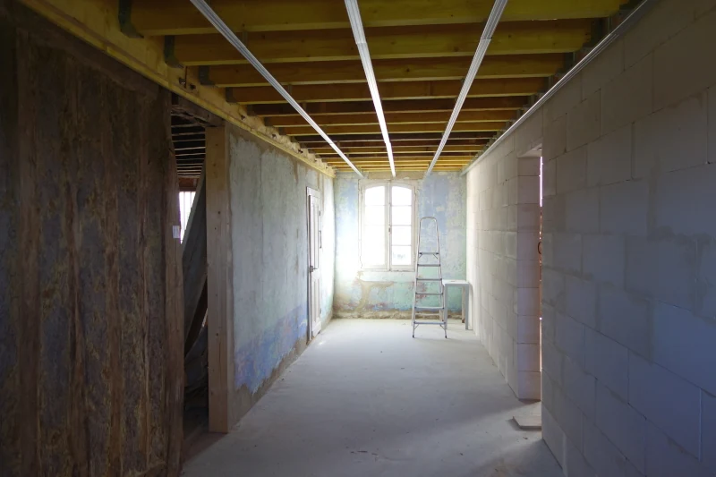 Mise en place des fourrures.